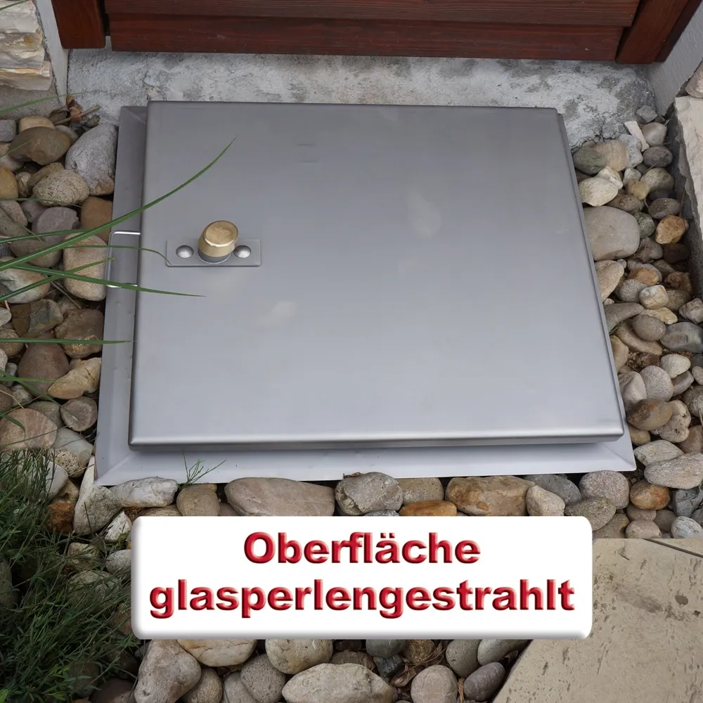 System SA3 - Schachtabdeckung regensicher einbruchhemmend quadratisch